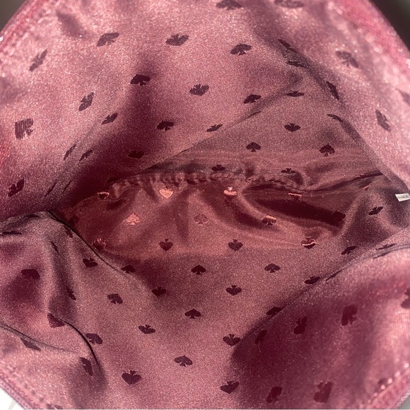 Kate Spade Packable Nylon Pouch in Deep Berry - Picture 2 of 6